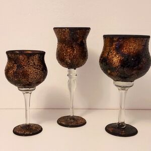 Tall candle holders 3-bundle